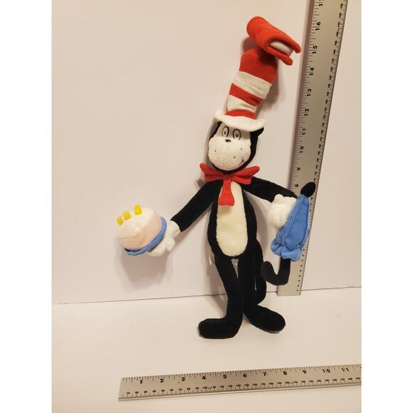 Dr Seuss Cat in the Hat Official Movie Merchandise Universal 2003 Only Plush - Picture 6 of 6